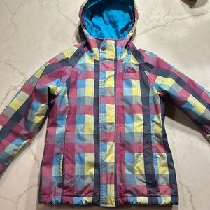 The North Face girls' triclimate 3-in-1 jacket, size small 7/8.